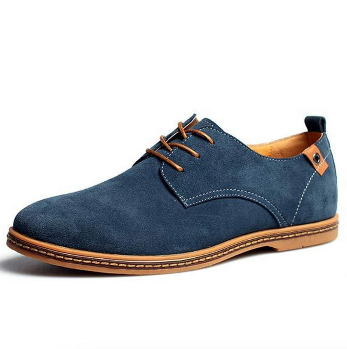 Herr Derby-skor i Mocka med Brogue-detaljer