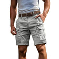 Herr Relaxed Cargo Byxor - Vintage Stil