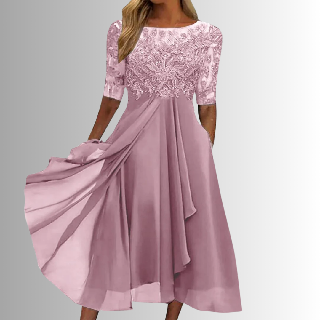Dam Klänning | Elegant | Maxilängd
