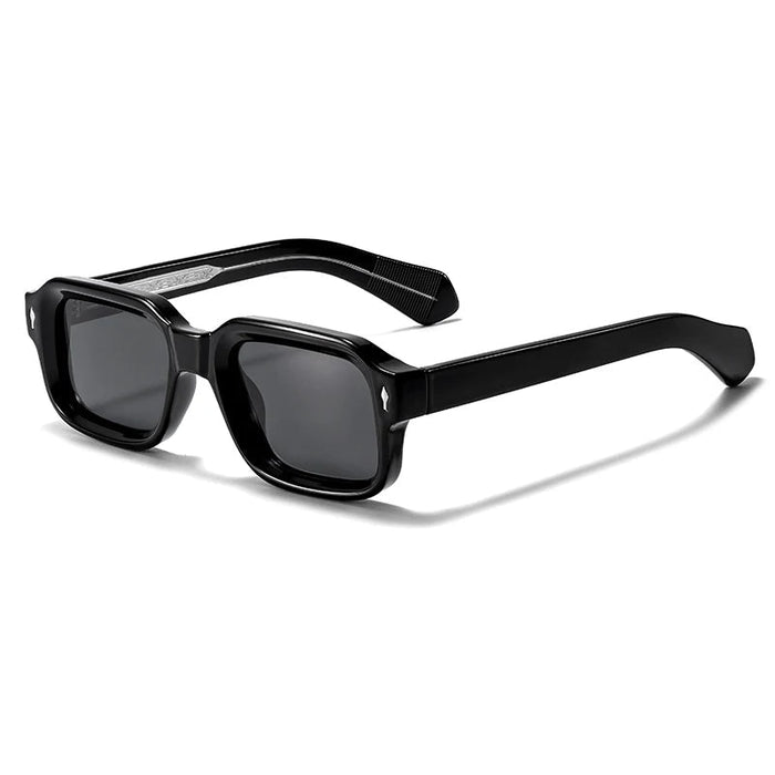 Herr Glasögon | Fyrkantig Ram | Retro Stil