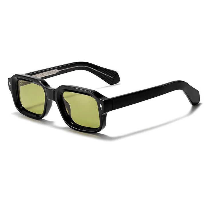 Herr Glasögon | Fyrkantig Ram | Retro Stil