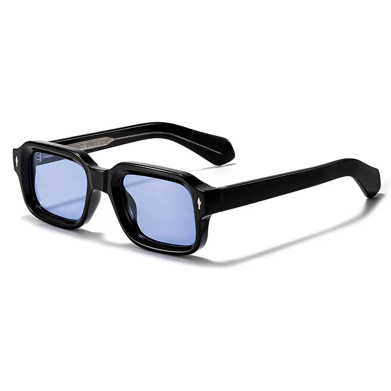Herr Glasögon | Fyrkantig Ram | Retro Stil