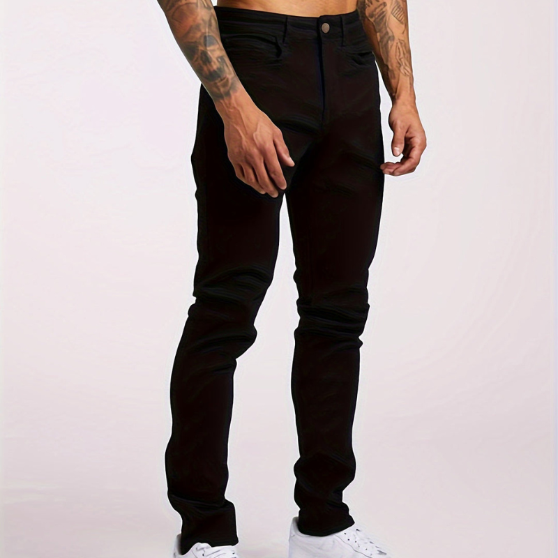 Herr Jeans | Slimfit | Med Knapplåsning