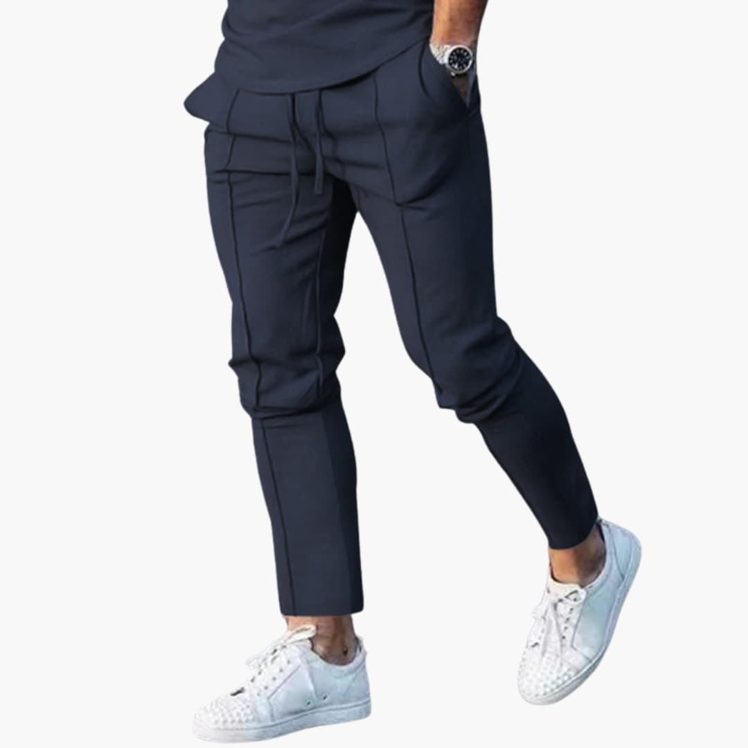 Herr Byxor | Slim Fit | Elastisk Midja