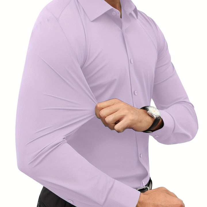 Herr Skjorta | Slimfit | Med Knappar
