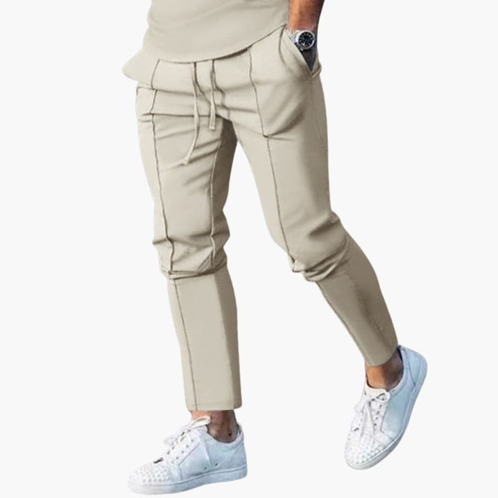 Herr Byxor | Slim Fit | Elastisk Midja
