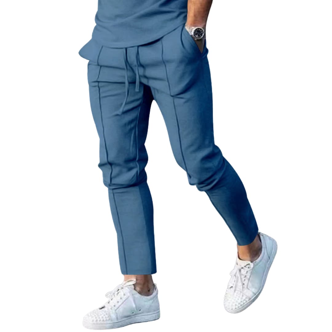 Herr Byxor | Slim Fit | Elastisk Midja