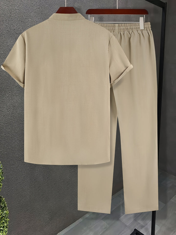 Herr Set | Straight | Med Knappar