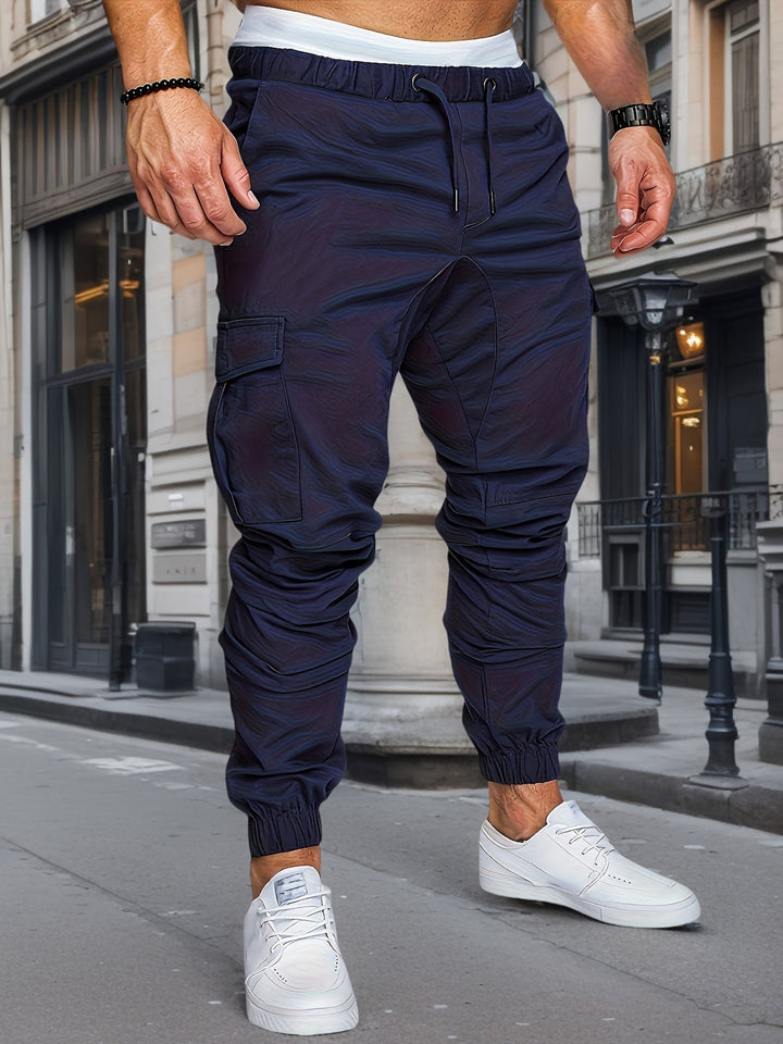 Herr Cargo Jogger | Straight | Elastisk Midja