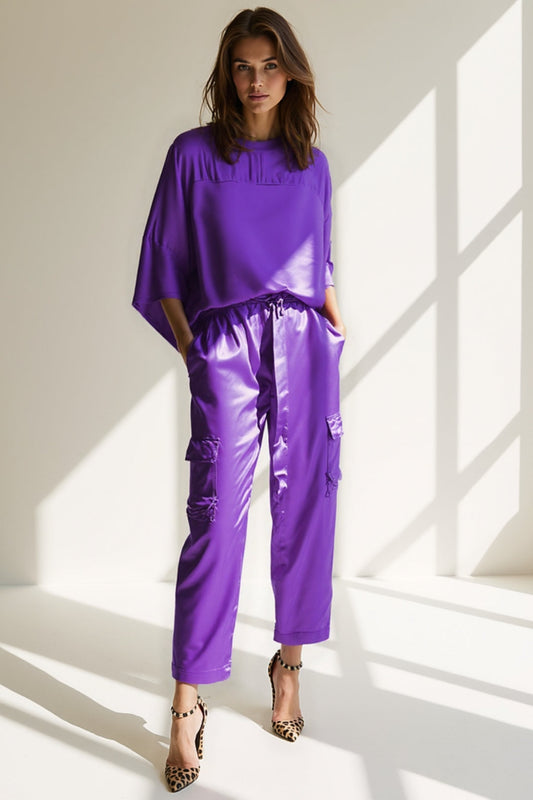 Dam Set | Cargo Stil | Rak Silhuett