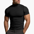 Herr T-shirt | Slimfit | Hög Krage