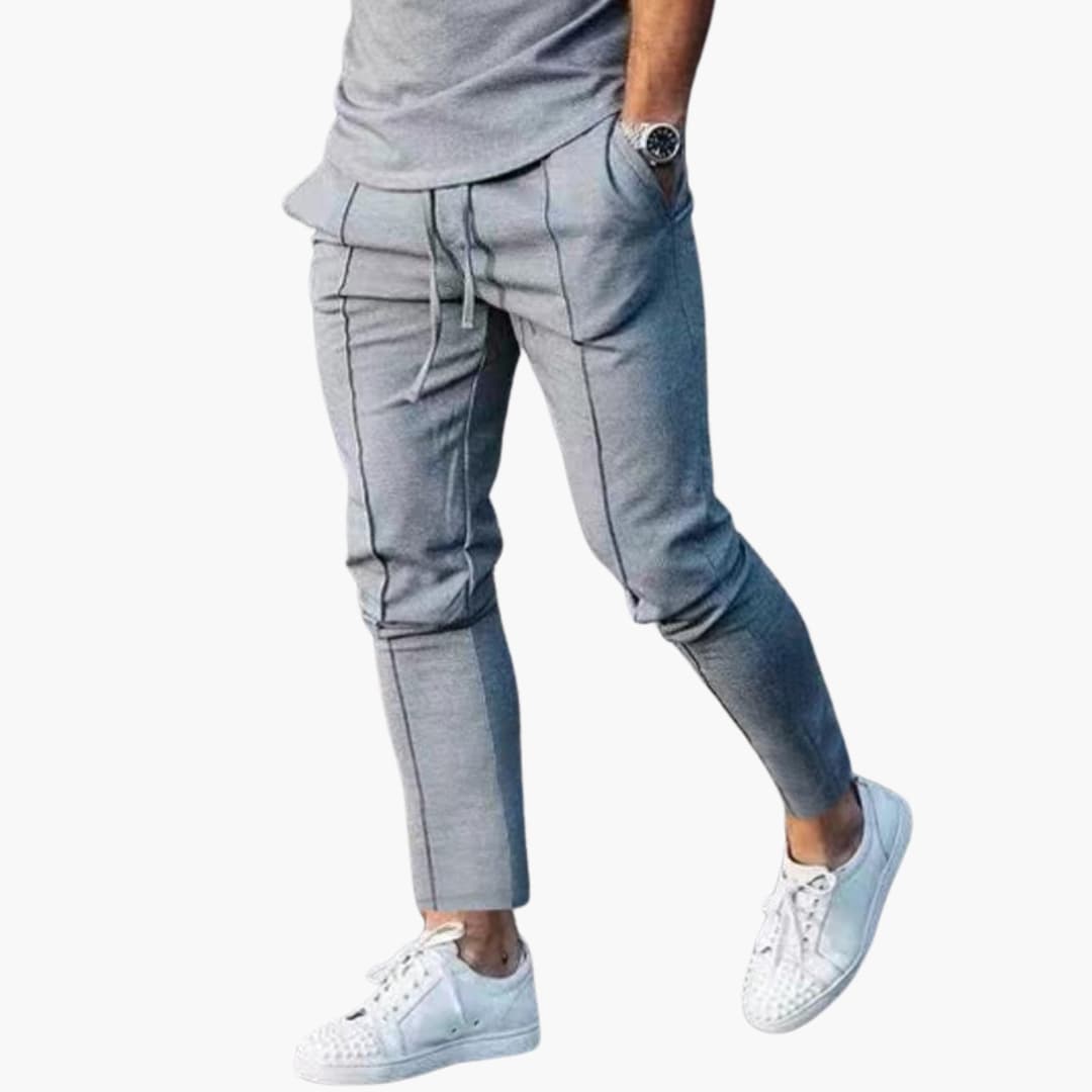 Herr Byxor | Slim Fit | Elastisk Midja