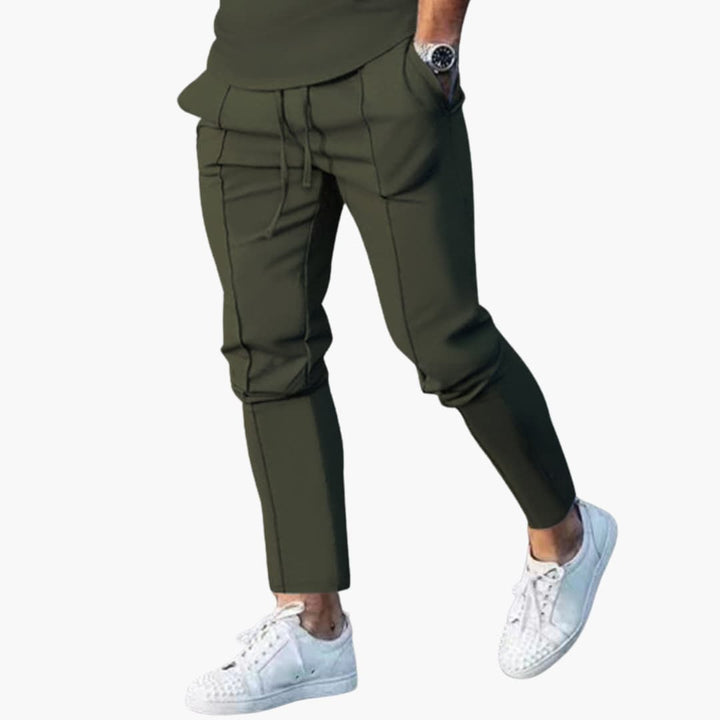 Herr Byxor | Slim Fit | Elastisk Midja