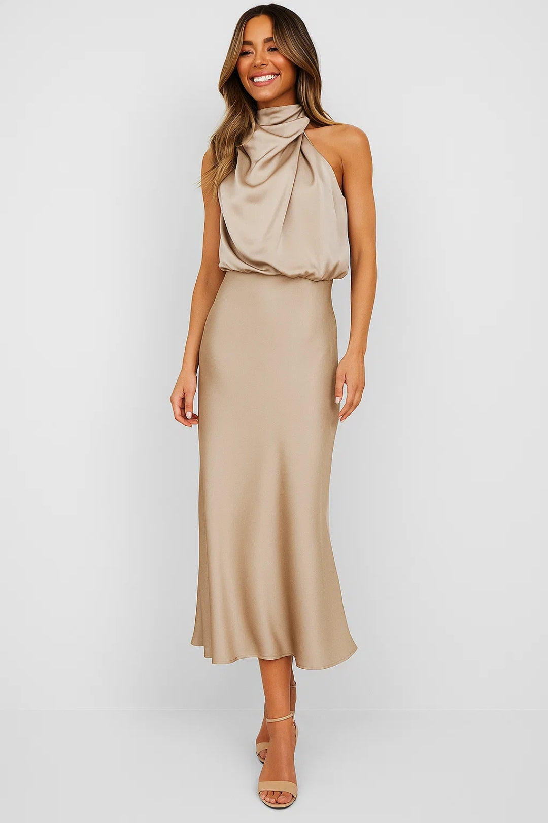 Damer Klänning | Halterneck | Maxi