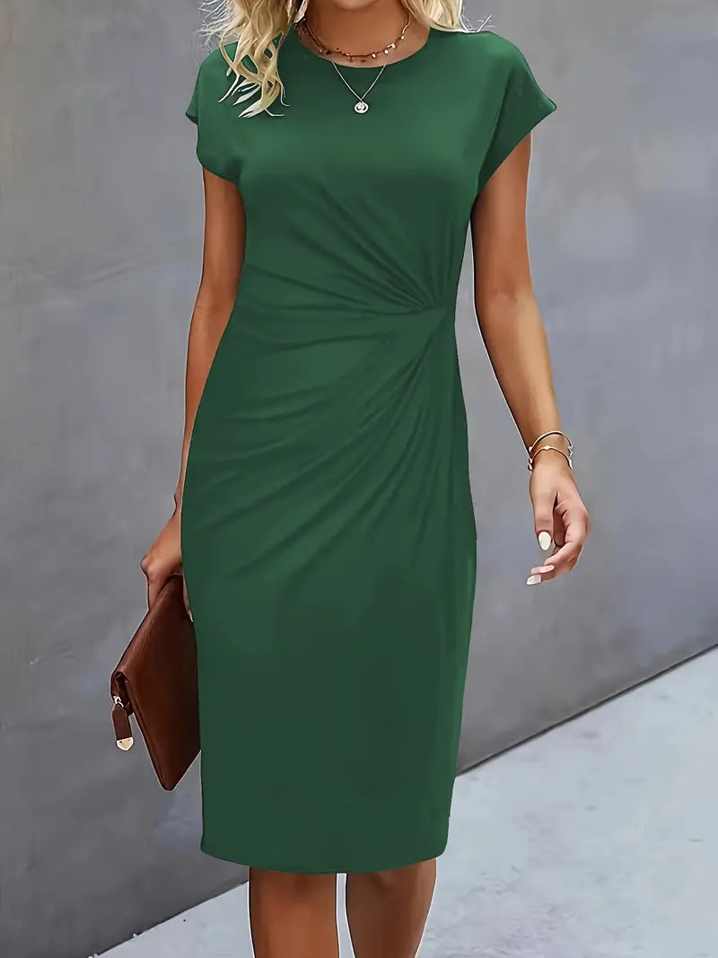 Dam Klänning | Elegant | Kort Ärm