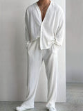 Herr Set | Oversized | Med Knappar
