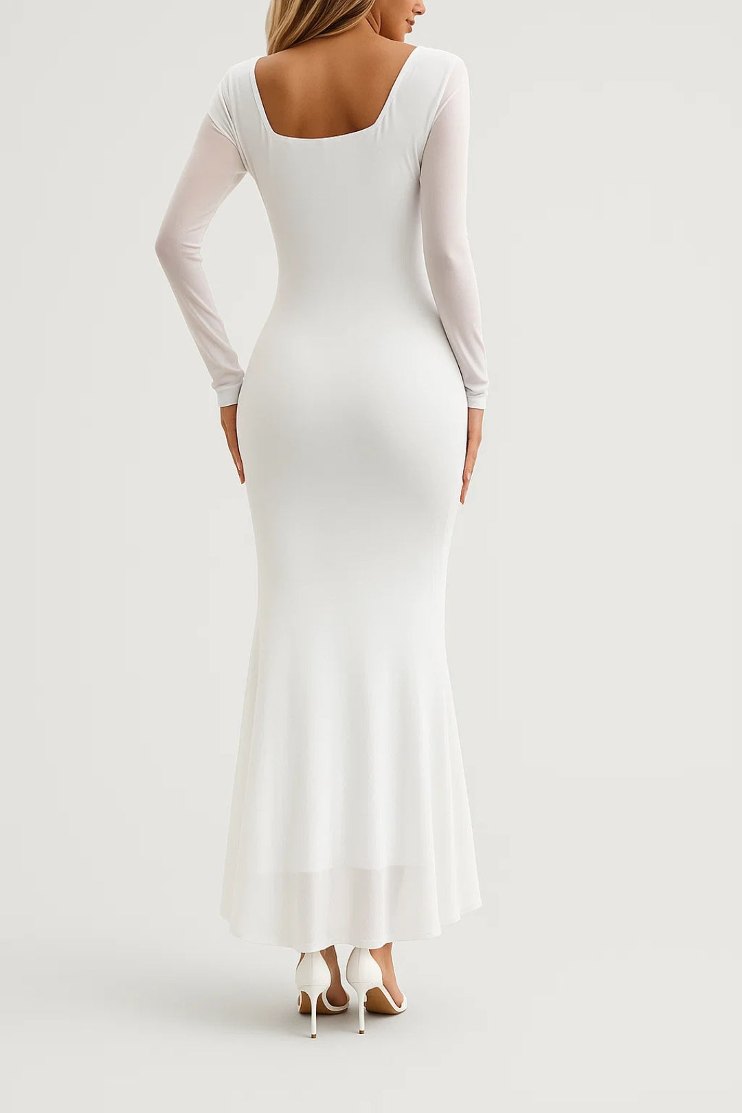 Dam Klänning | Elegant | Volangdetaljer