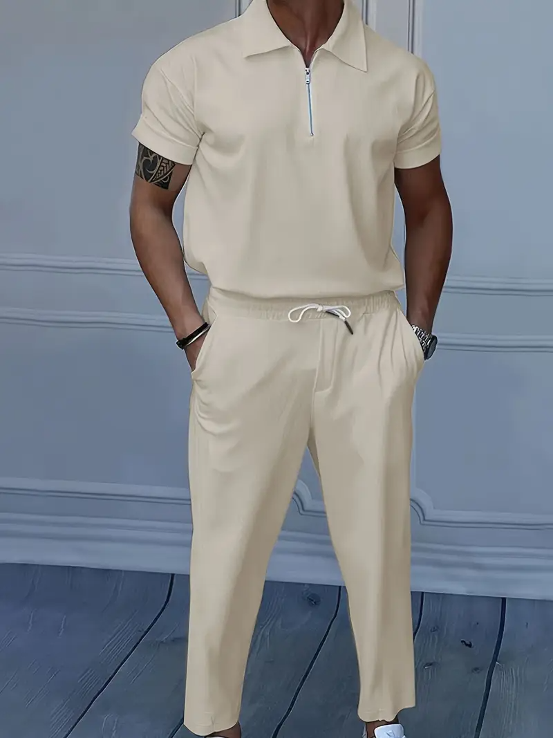 Herr Set | Tapered | Med Dragkedja