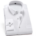 Herr Skjorta | Slimfit Elegant | Med Knappar