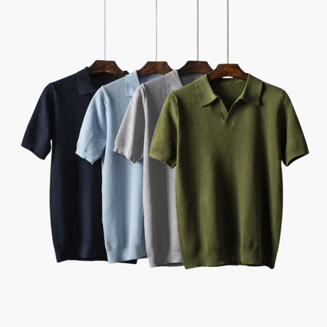 Herr Pikétröja | Elegant | Kort Ärm