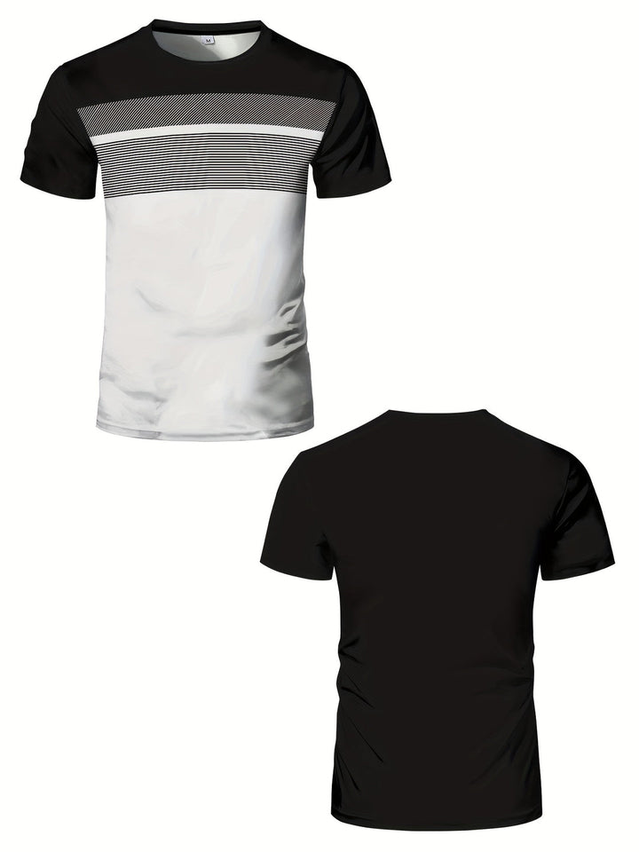 Herr T-shirt | Slimfit | Kort Ärm