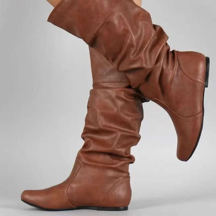 Skor Dam | Långa Vinterstövlar | Platta & Bekväma Boots
