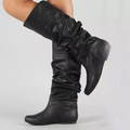 Skor Dam | Långa Vinterstövlar | Platta & Bekväma Boots