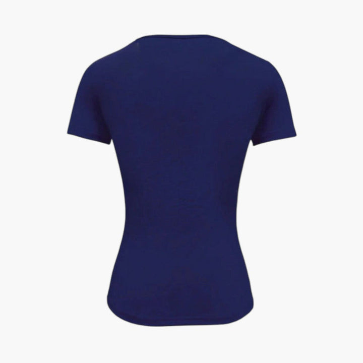 Dam Topp | Slimfit | Kort Ärm