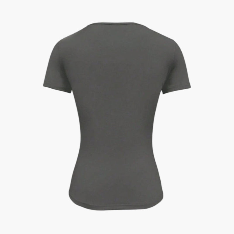 Dam Topp | Slimfit | Kort Ärm