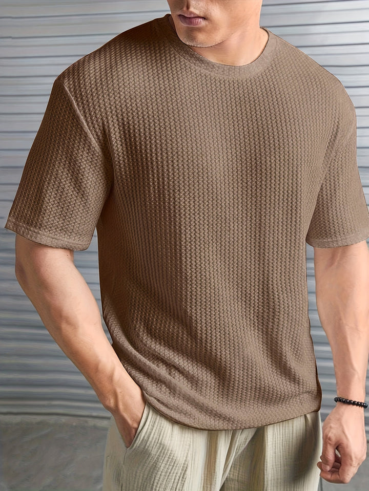 Herr T-shirt | Rak Passform | Kort Ärm