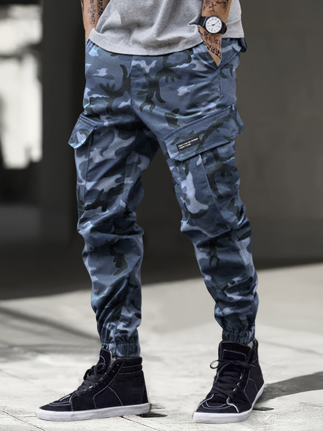 Herr Cargo Byxor | Straight | Med Fickor