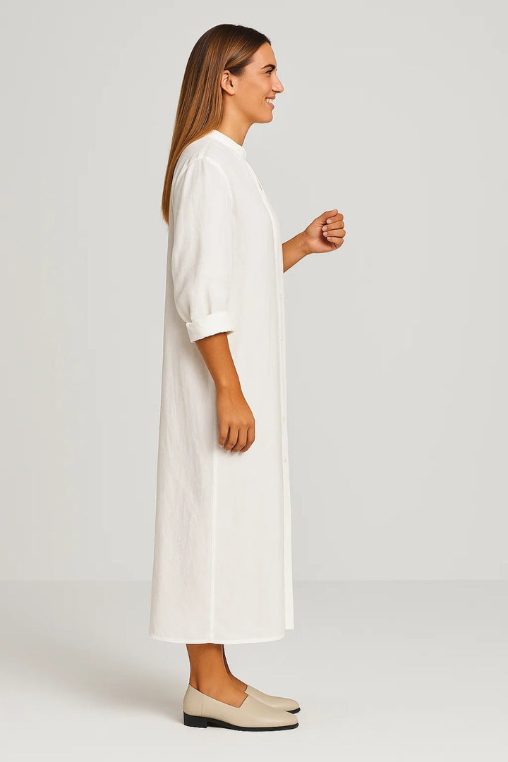 Dam Klänning | Oversized | Knäppning