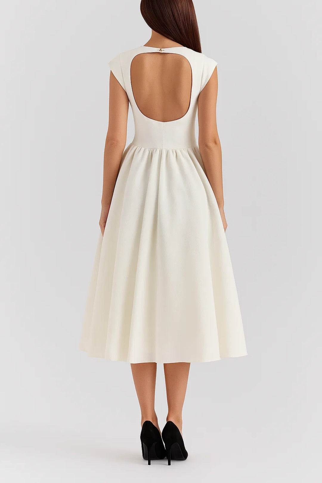Dam Klänning | Elegant | Midi Längd