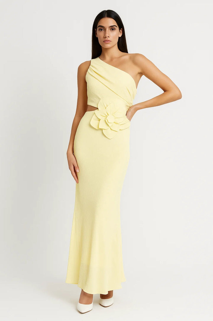 Dam Klänning | Elegant Slimfit | One Shoulder