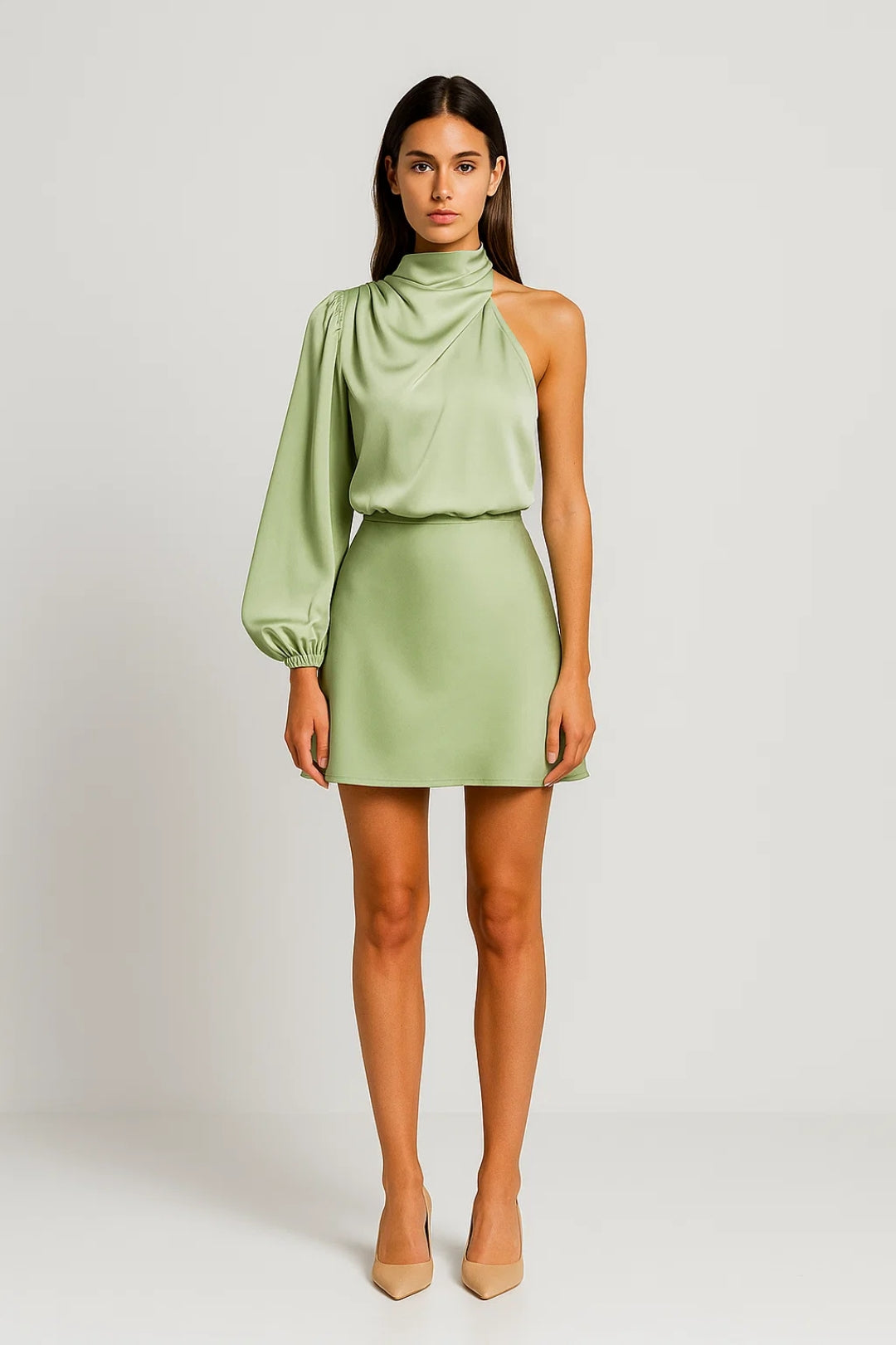 Dam Klänning | Figursydd | One Shoulder