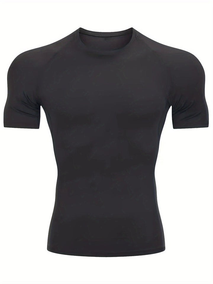 Herr T-shirt | Slimfit Sportig | Kort Ärm