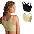 Hållningskorrigerande BH | Kryssrygg & Medelstöd | Stötdämpande & Andas | Spandex & Nylon