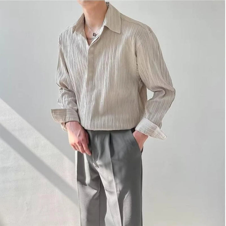 Herr Skjorta | Elegant | Lång Ärm