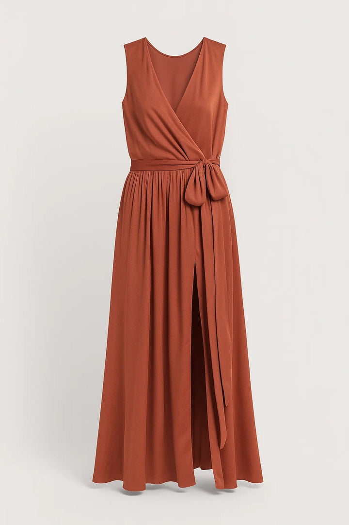 Dam Klänning | Elegant | V-ringad