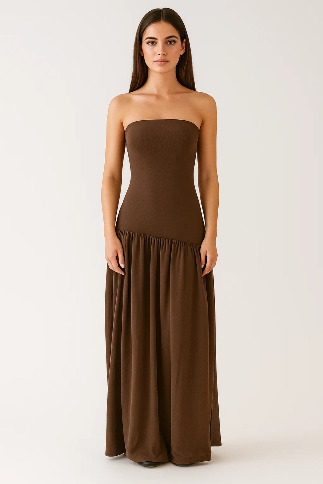 Dam Klänning | Elegant Slimfit | Strapless