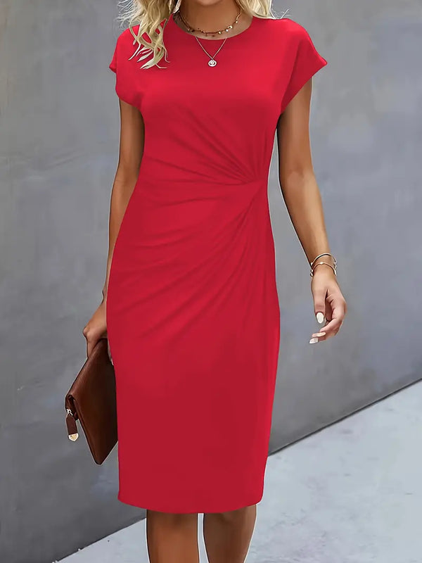 Dam Klänning | Elegant | Kort Ärm