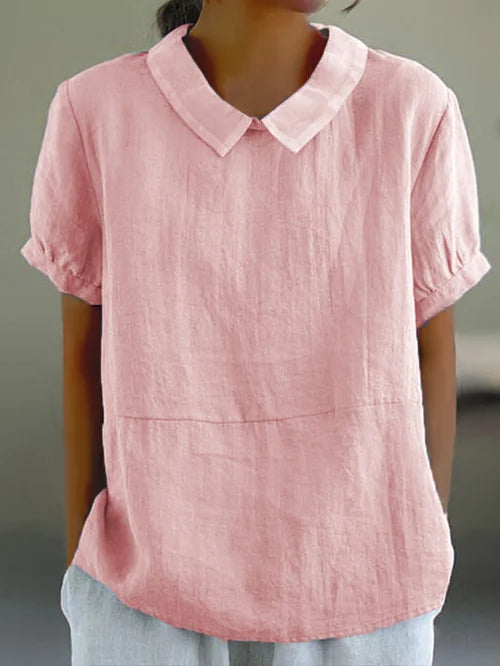 Dam Blus | Elegant | Med Krage