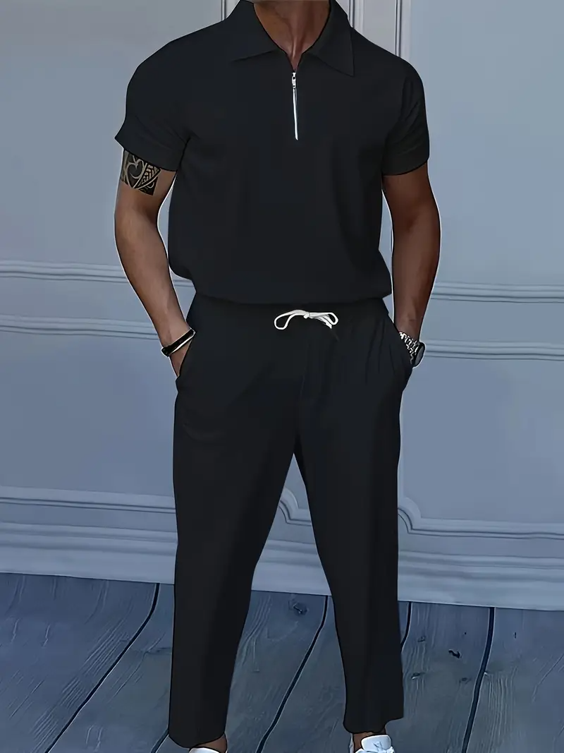 Herr Set | Tapered | Med Dragkedja