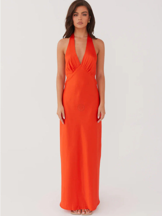 Dam Klänning | Elegant | V-ringad
