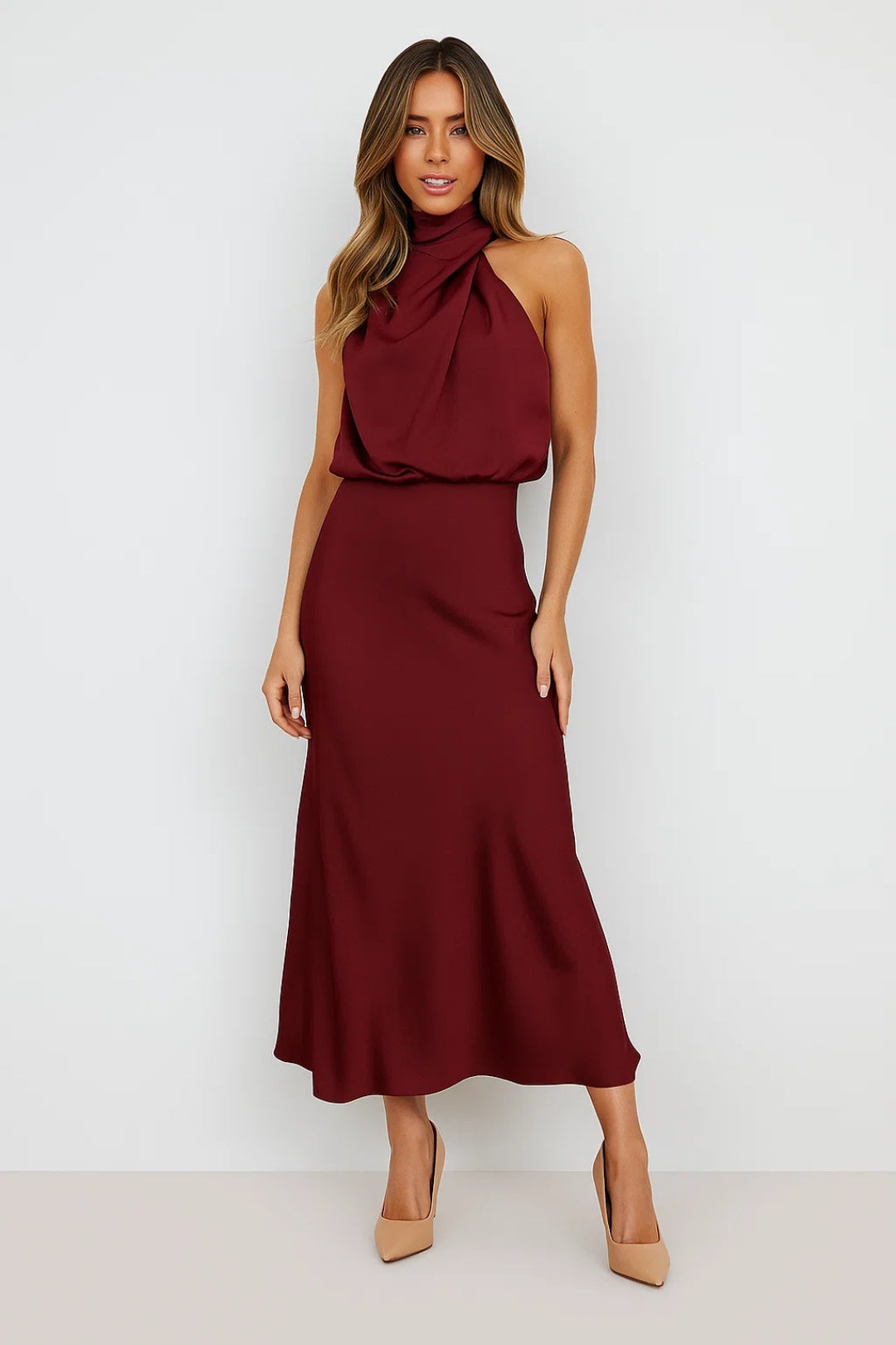 Damer Klänning | Halterneck | Maxi
