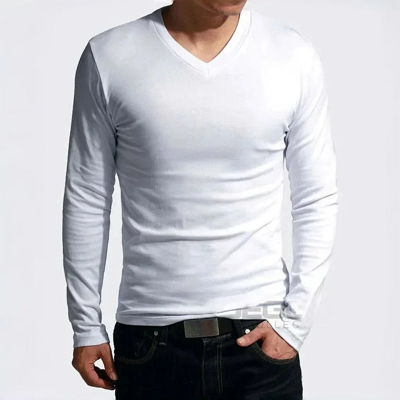 Herr Topp | Slimfit | V-ringning