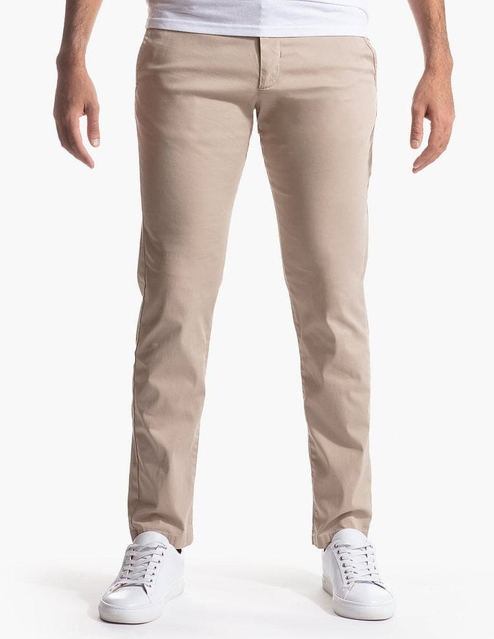Herr Byxor | Slimfit Straight | Med Knapp