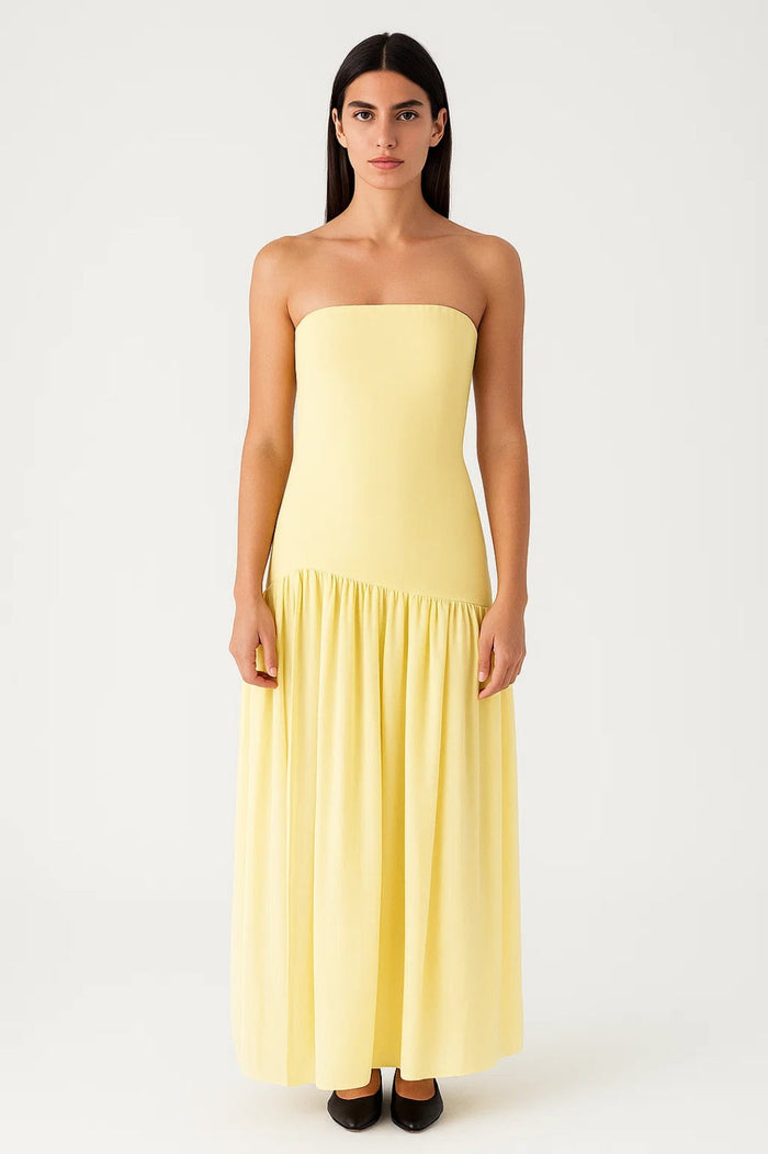 Dam Klänning | Elegant Slimfit | Strapless