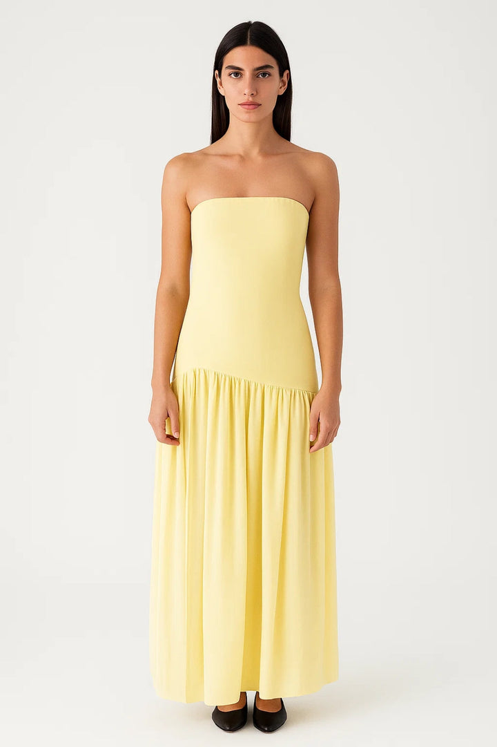 Dam Klänning | Elegant Slimfit | Strapless