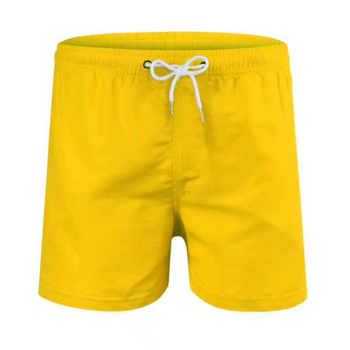 Herr Badshorts | Kort Slimfit | Elastisk Midja